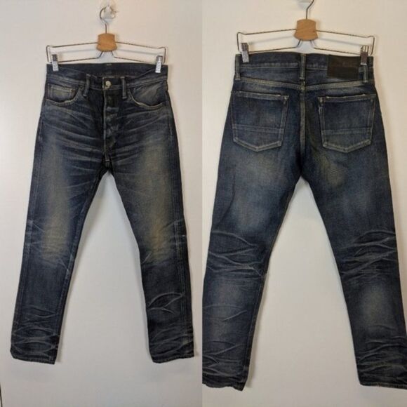 FABRIC BRAND & CO.Slim-fit Distressed Se… - Picture 2 of 5